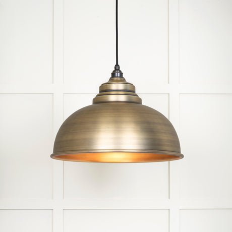 From The Anvil - Aged Brass Harborne Pendant | Sku. 49498 | Trade Door Handles.