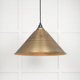 From The Anvil - Aged Brass Hockley Pendant | Sku. 49499 | Trade Door Handles.