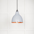 From The Anvil - Hammered Copper Brindley Pendant in Birch | Sku. 49500BI | Trade Door Handles.