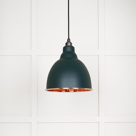 From The Anvil - Hammered Copper Brindley Pendant in Dingle | Sku. 49500DI | Trade Door Handles.