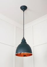 From The Anvil - Hammered Copper Brindley Pendant in Dingle | Sku. 49500DI | Trade Door Handles.