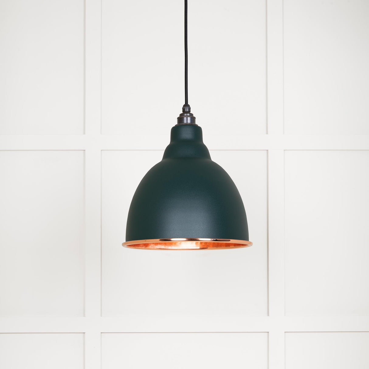From The Anvil - Hammered Copper Brindley Pendant in Dingle | Sku. 49500DI | Trade Door Handles.