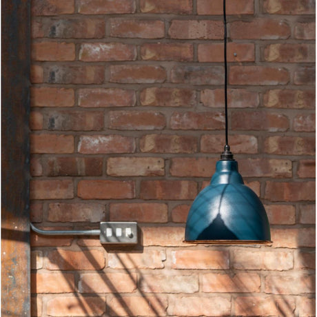 From The Anvil - Hammered Copper Brindley Pendant in Dusk | Sku. 49500DU | Trade Door Handles.