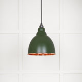 From The Anvil - Hammered Copper Brindley Pendant in Heath | Sku. 49500H | Trade Door Handles.