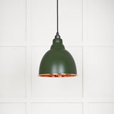 From The Anvil - Hammered Copper Brindley Pendant in Heath | Sku. 49500H | Trade Door Handles.