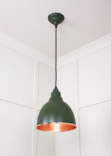 From The Anvil - Hammered Copper Brindley Pendant in Heath | Sku. 49500H | Trade Door Handles.