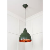 From The Anvil - Hammered Copper Brindley Pendant in Heath | Sku. 49500H | Trade Door Handles.