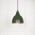 From The Anvil - Hammered Copper Brindley Pendant in Heath | Sku. 49500H | Trade Door Handles.