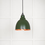 From The Anvil - Hammered Copper Brindley Pendant in Heath | Sku. 49500H | Trade Door Handles.