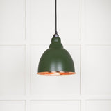 From The Anvil - Hammered Copper Brindley Pendant in Heath | Sku. 49500H | Trade Door Handles.