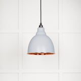 From The Anvil - Smooth Copper Brindley Pendant in Birch | Sku. 49500SBI | Trade Door Handles.