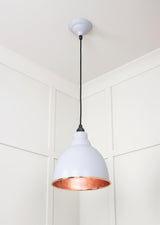 From The Anvil - Smooth Copper Brindley Pendant in Birch | Sku. 49500SBI | Trade Door Handles.
