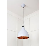 From The Anvil - Smooth Copper Brindley Pendant in Birch | Sku. 49500SBI | Trade Door Handles.