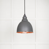 From The Anvil - Smooth Copper Brindley Pendant in Bluff | Sku. 49500SBL | Trade Door Handles.
