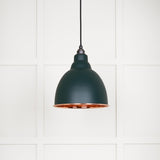 From The Anvil - Smooth Copper Brindley Pendant in Dingle | Sku. 49500SDI | Trade Door Handles.