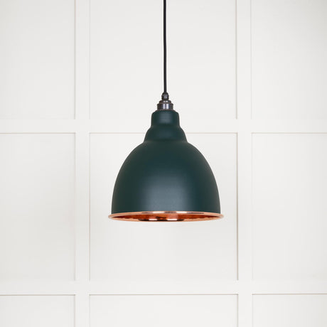 From The Anvil - Smooth Copper Brindley Pendant in Dingle | Sku. 49500SDI | Trade Door Handles.