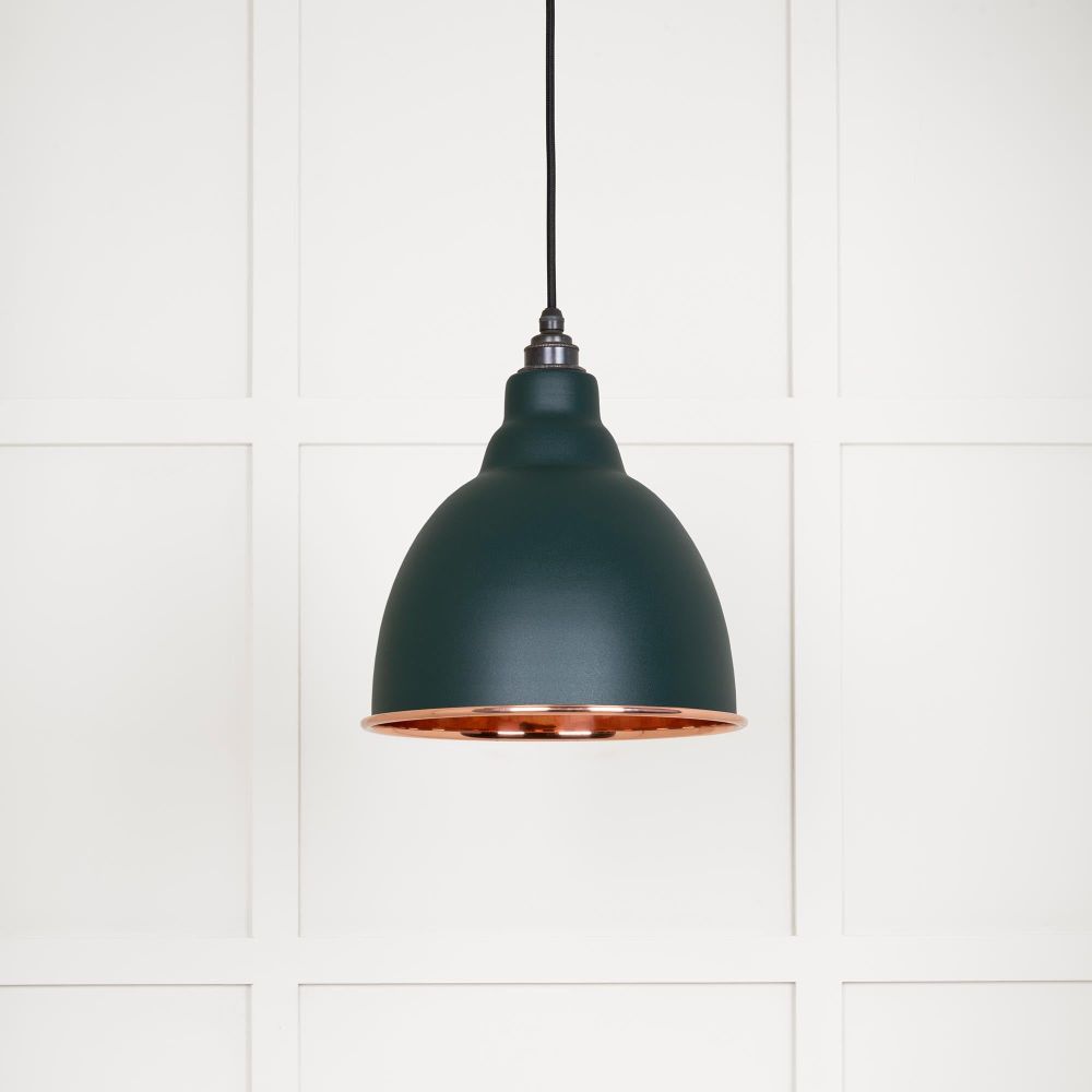 From The Anvil - Smooth Copper Brindley Pendant in Dingle | Sku. 49500SDI | Trade Door Handles.