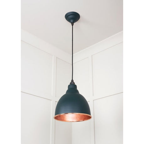 From The Anvil - Smooth Copper Brindley Pendant in Dingle | Sku. 49500SDI | Trade Door Handles.