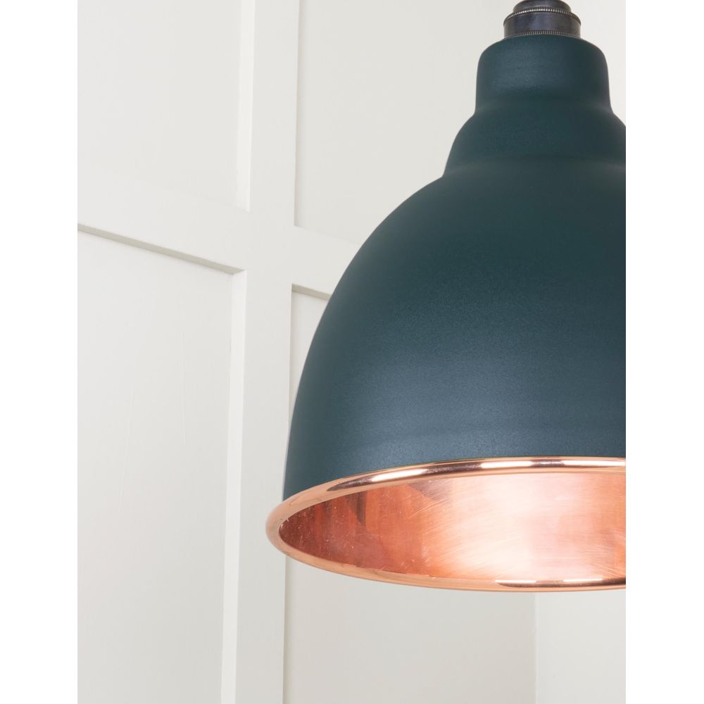From The Anvil - Smooth Copper Brindley Pendant in Dingle | Sku. 49500SDI | Trade Door Handles.