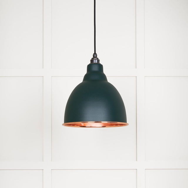 From The Anvil - Smooth Copper Brindley Pendant in Dingle | Sku. 49500SDI | Trade Door Handles.