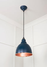 From The Anvil - Smooth Copper Brindley Pendant in Dusk | Sku. 49500SDU | Trade Door Handles.