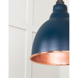 From The Anvil - Smooth Copper Brindley Pendant in Dusk | Sku. 49500SDU | Trade Door Handles.