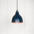From The Anvil - Smooth Copper Brindley Pendant in Dusk | Sku. 49500SDU | Trade Door Handles.