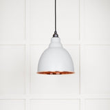 From The Anvil - Smooth Copper Brindley Pendant in Flock | Sku. 49500SF | Trade Door Handles.
