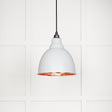 From The Anvil - Smooth Copper Brindley Pendant in Flock | Sku. 49500SF | Trade Door Handles.