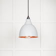 From The Anvil - Smooth Copper Brindley Pendant in Flock | Sku. 49500SF | Trade Door Handles.