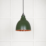 From The Anvil - Smooth Copper Brindley Pendant in Heath | Sku. 49500SH | Trade Door Handles.