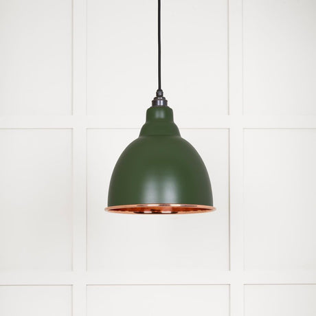From The Anvil - Smooth Copper Brindley Pendant in Heath | Sku. 49500SH | Trade Door Handles.