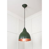 From The Anvil - Smooth Copper Brindley Pendant in Heath | Sku. 49500SH | Trade Door Handles.