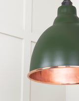 From The Anvil - Smooth Copper Brindley Pendant in Heath | Sku. 49500SH | Trade Door Handles.
