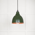 From The Anvil - Smooth Copper Brindley Pendant in Heath | Sku. 49500SH | Trade Door Handles.