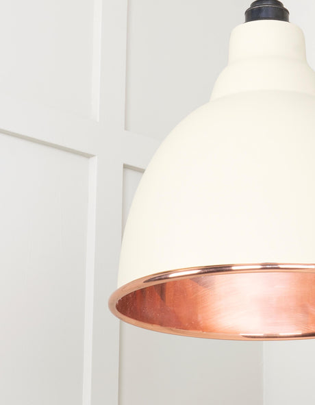From The Anvil - Smooth Copper Brindley Pendant in Teasel | Sku. 49500STE | Trade Door Handles.