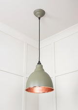 From The Anvil - Smooth Copper Brindley Pendant in Tump | Sku. 49500STU | Trade Door Handles.