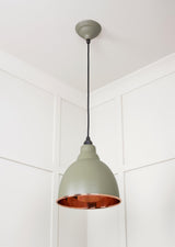From The Anvil - Smooth Copper Brindley Pendant in Tump | Sku. 49500STU | Trade Door Handles.