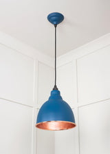 From The Anvil - Smooth Copper Brindley Pendant in Upstream | Sku. 49500SU | Trade Door Handles.