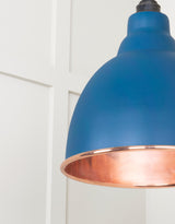 From The Anvil - Smooth Copper Brindley Pendant in Upstream | Sku. 49500SU | Trade Door Handles.