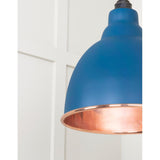 From The Anvil - Smooth Copper Brindley Pendant in Upstream | Sku. 49500SU | Trade Door Handles.