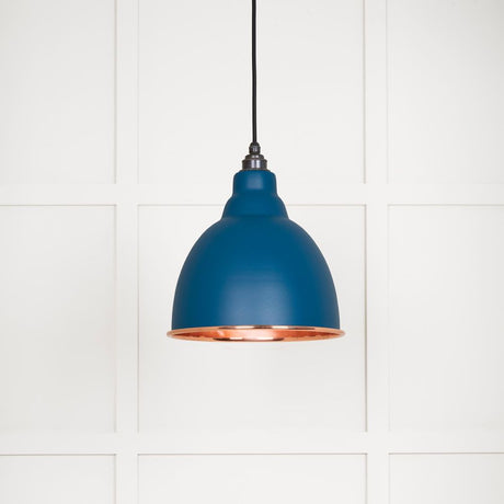 From The Anvil - Smooth Copper Brindley Pendant in Upstream | Sku. 49500SU | Trade Door Handles.