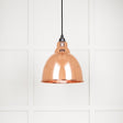 From The Anvil - Smooth Copper Brindley Pendant | Sku. 49500S | Trade Door Handles.