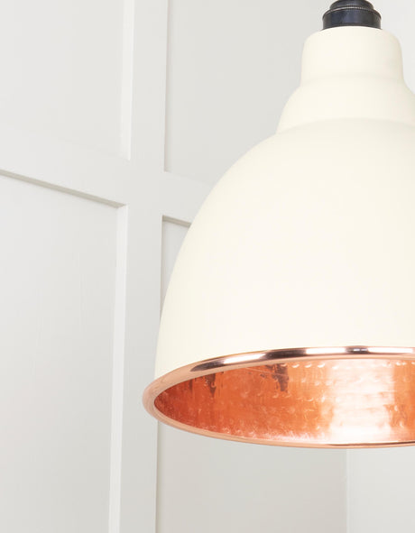 From The Anvil - Hammered Copper Brindley Pendant in Teasel | Sku. 49500TE | Trade Door Handles.