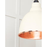 From The Anvil - Hammered Copper Brindley Pendant in Teasel | Sku. 49500TE | Trade Door Handles.