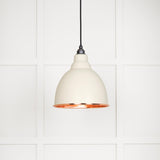 From The Anvil - Hammered Copper Brindley Pendant in Teasel | Sku. 49500TE | Trade Door Handles.