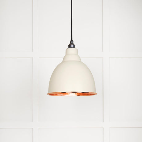 From The Anvil - Hammered Copper Brindley Pendant in Teasel | Sku. 49500TE | Trade Door Handles.