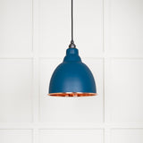 From The Anvil - Hammered Copper Brindley Pendant in Upstream | Sku. 49500U | Trade Door Handles.