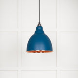 From The Anvil - Hammered Copper Brindley Pendant in Upstream | Sku. 49500U | Trade Door Handles.