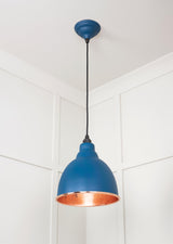 From The Anvil - Hammered Copper Brindley Pendant in Upstream | Sku. 49500U | Trade Door Handles.